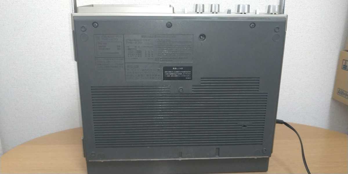 National ナショナル テレビ付きラジカセ TH6-X30 【昭和レトロ