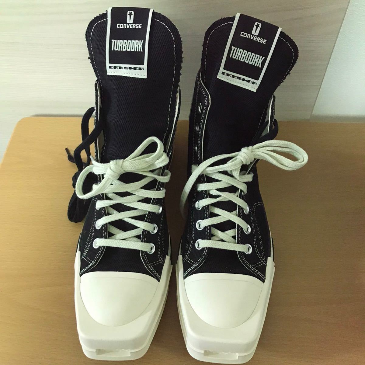 新品 US11 Rick Owens DRKSHDW × Converse TURBODRK Chuck 70 リック  