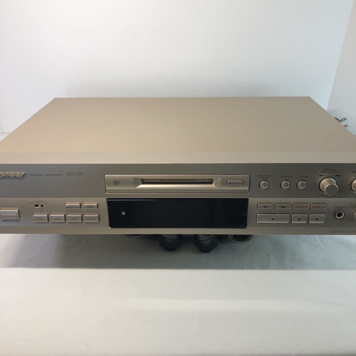 ジャンク Pioneer MDレコーダー MDデッキ MJ-D5 ジャンク品Pioneer
