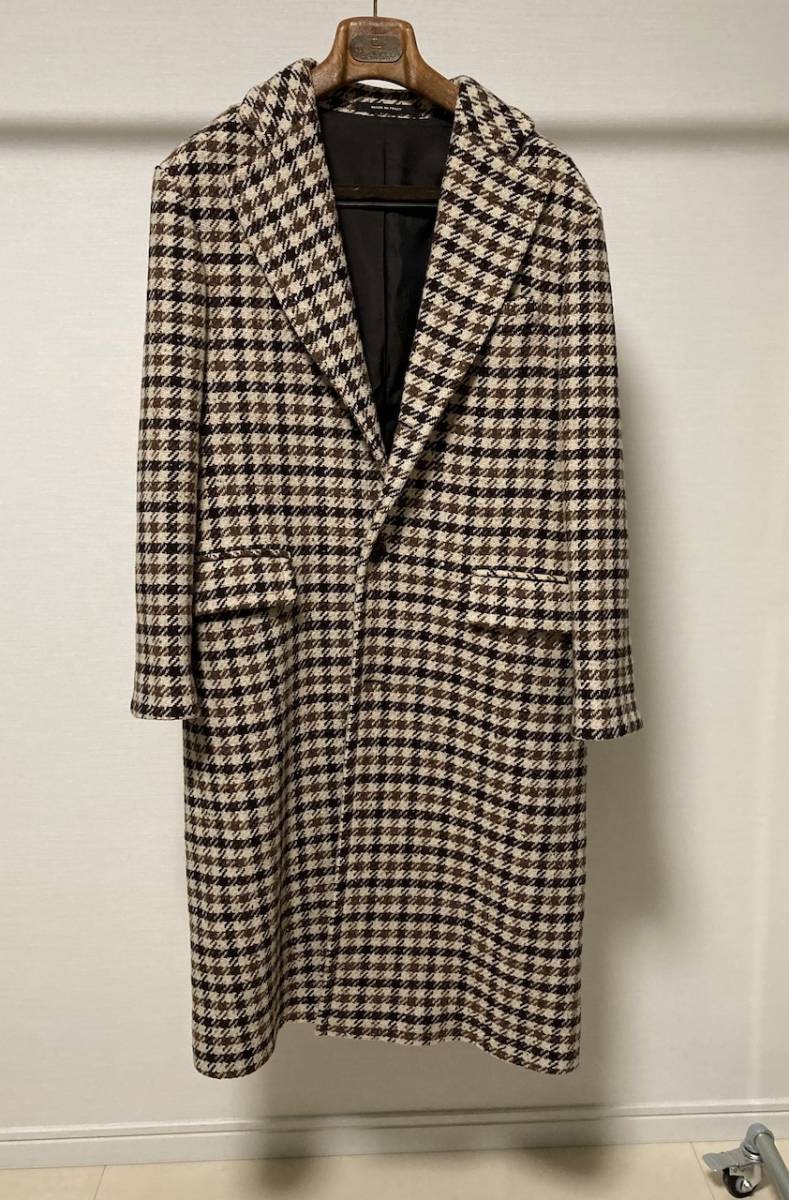 美品 TAGLIATORE ANDY 44 (実質46相当) BEAMS ガンクラブチェック