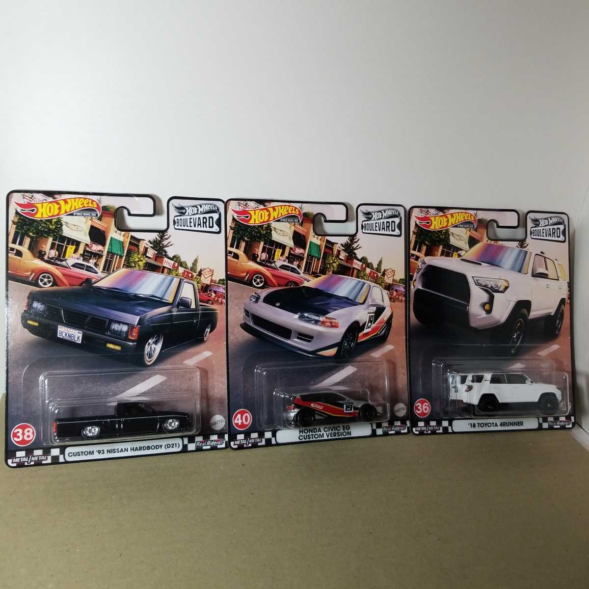 ホットウィール ブールバード | - 5台セット（国内流通版 Diecast ） m