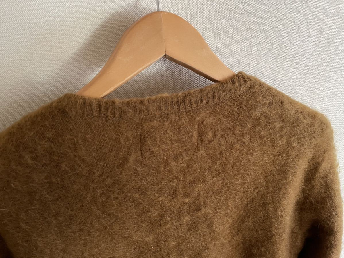WACKO MARIA】19FW MOHAIR CARDIGAN ブラウン/Lサイズワコマリア