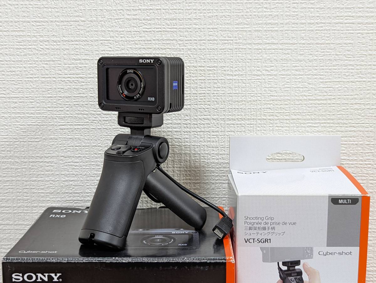VCT-SGR1 SONY + シューティンググリップ II RX0 SONY「RX0 レビュー