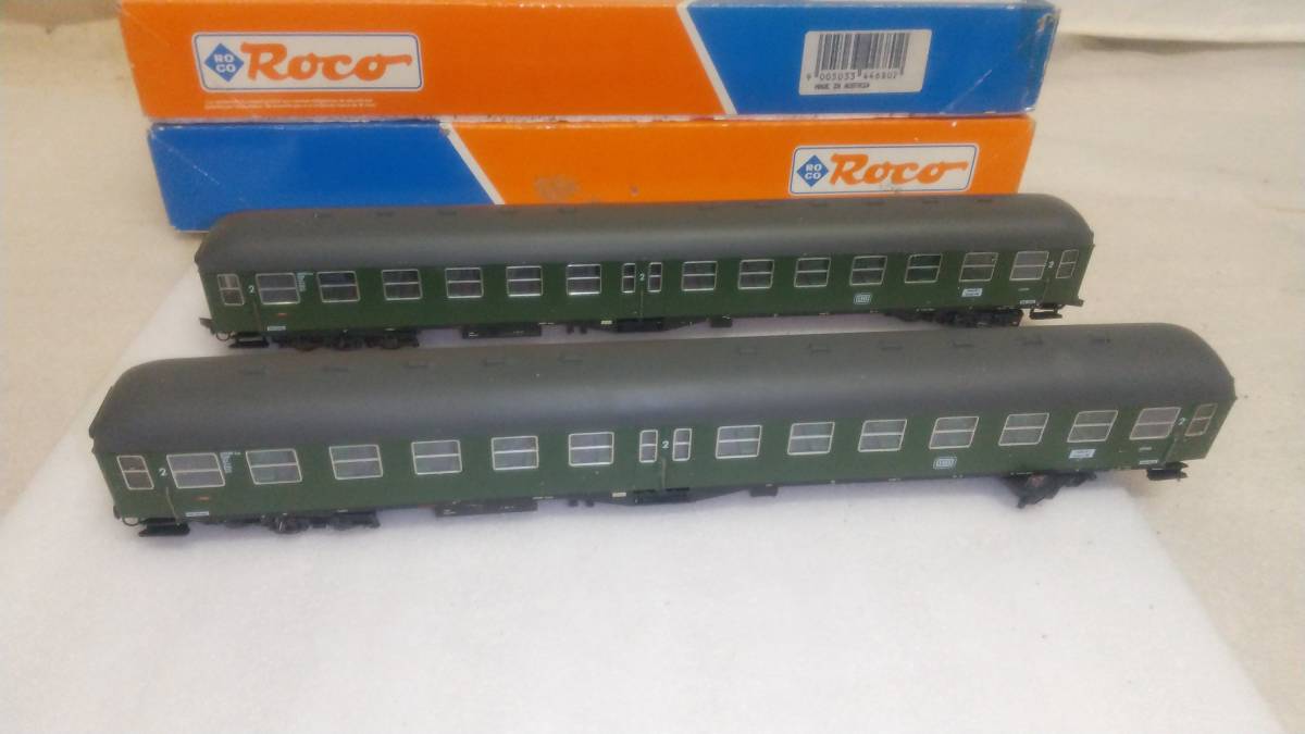 大得価，送料無料 HOゲージ ROCO 44680 DB 2等客車 2両セット(外国車輌)｜売買されたオークション情報、yahooの商品情報をアーカイブ公開 - オークファン 外国車輌
