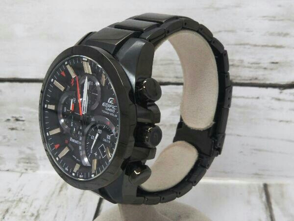 ジャンク 【CASIO】EDIFICE EQB-501 腕時計 電波ソーラー 不動 箱、取説、余り駒付 中古 CASIO EDIFICE EQB-501 腕時計公式オンライン ヘッドのみ電池交換必須ジャンク扱 EQB-501DB-2AJF