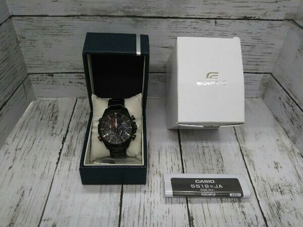 ジャンク 【CASIO】EDIFICE EQB-501 腕時計 電波ソーラー 不動 箱、取説、余り駒付 中古 CASIO EDIFICE EQB-501 腕時計公式オンライン ヘッドのみ電池交換必須ジャンク扱 EQB-501DB-2AJF