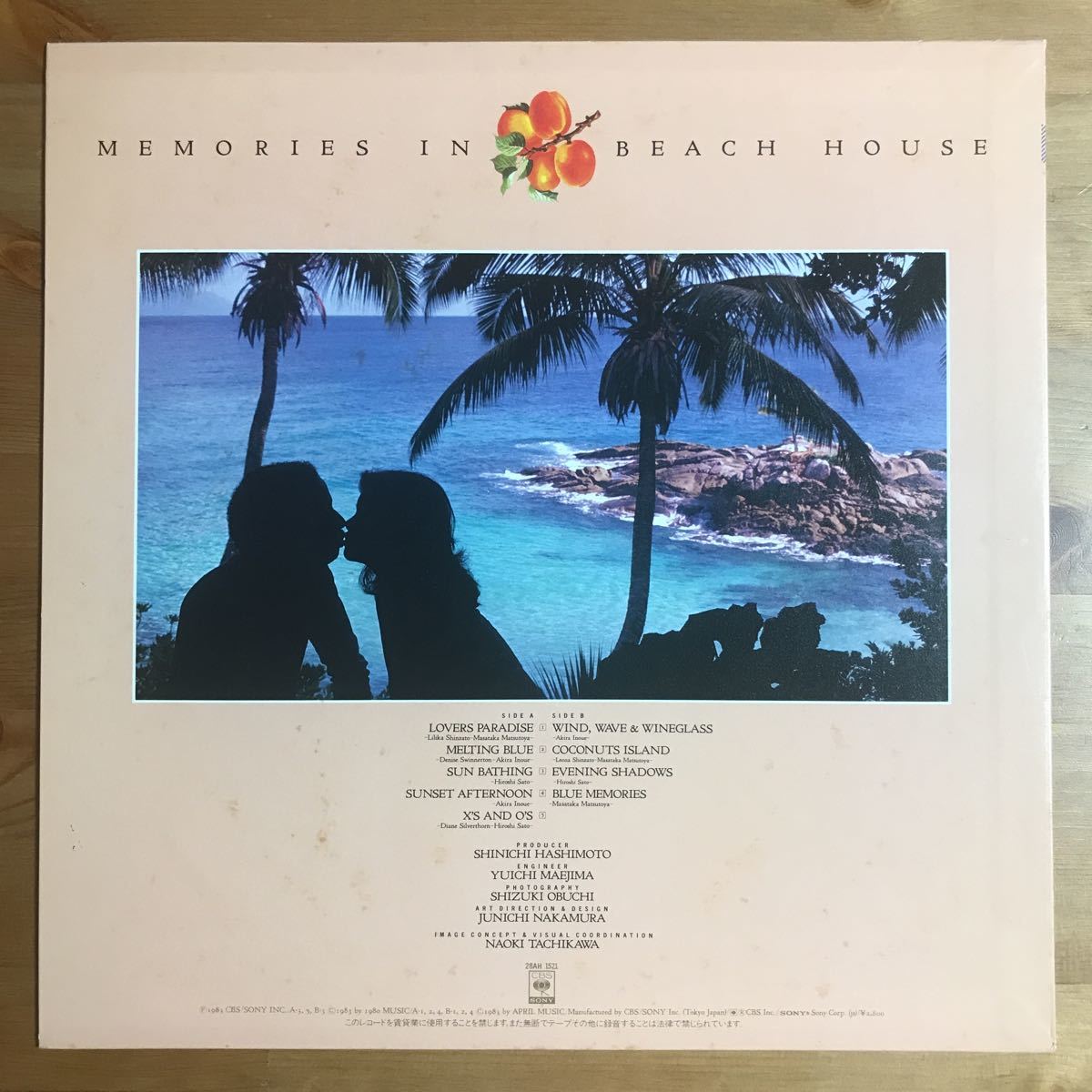SEASIDE LOVERS 佐藤博 井上鑑 松任谷正隆 和モノ - SEASIDE 松任谷 
