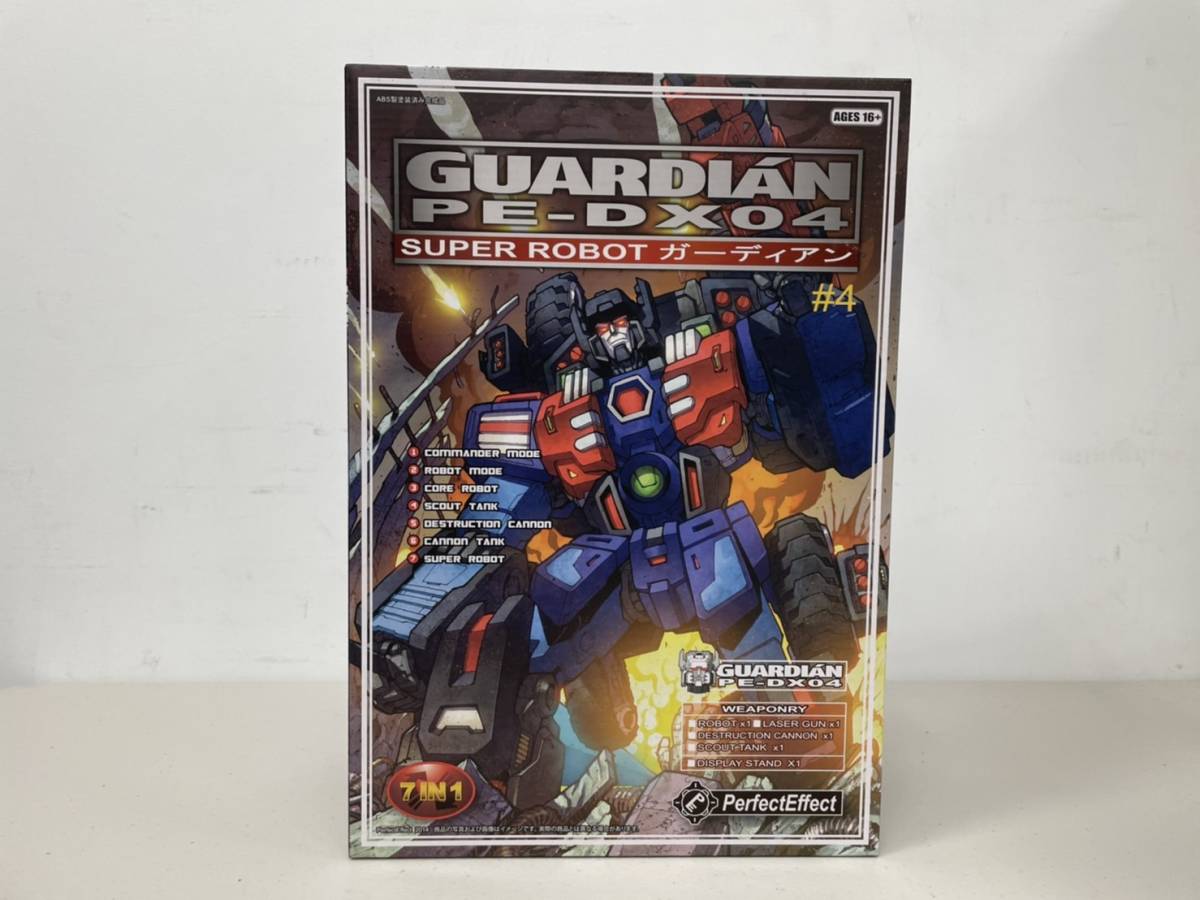 ☆激安特売☆ PerfectEffect PE-DX03 Warden Super Robot ウォーデン + 