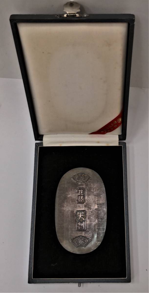 希少価値 徳力謹製純銀 大判 40g 希少価値 徳力謹製純銀 大判 40g 希少