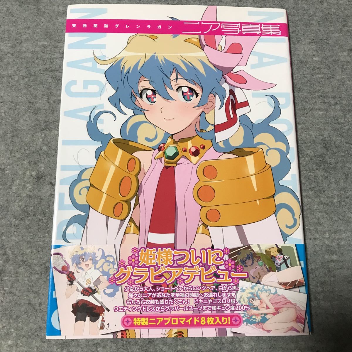 天元突破グレンラガン ニア写真集 イラスト集 特典付き(原画、設定資料 