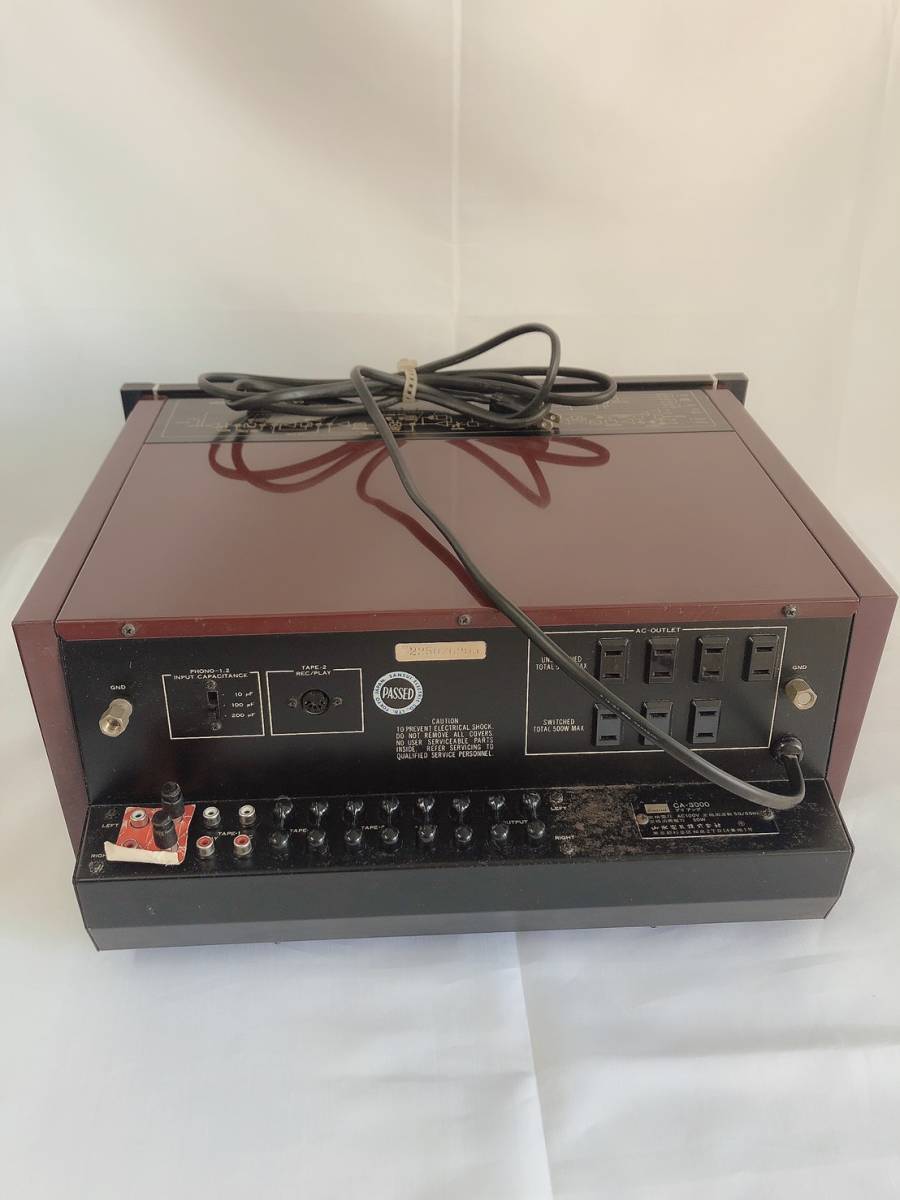 SANSUI CA-3000 ステレオコントロールアンプ 山水 サンスイ CA SANSUI CA-3000 ステレオコントロールアンプ 山水 サンスイ CA
