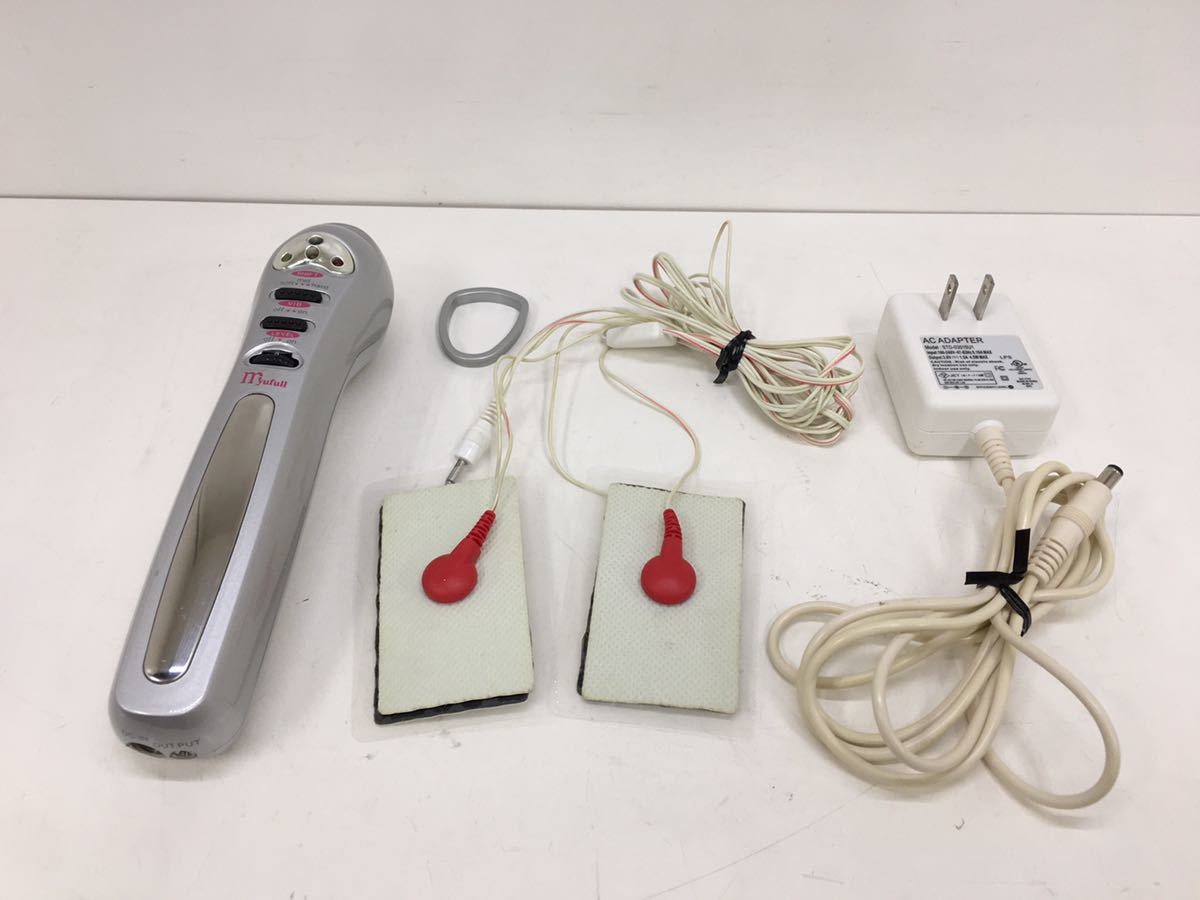 【動作未確認】Myufull ミューフル 美顔器 EMS 特殊パルス 低周波 ミューフル美顔器 公式ミューフル ( &frasl; 公式 全国８％のみ・中四国初マイ