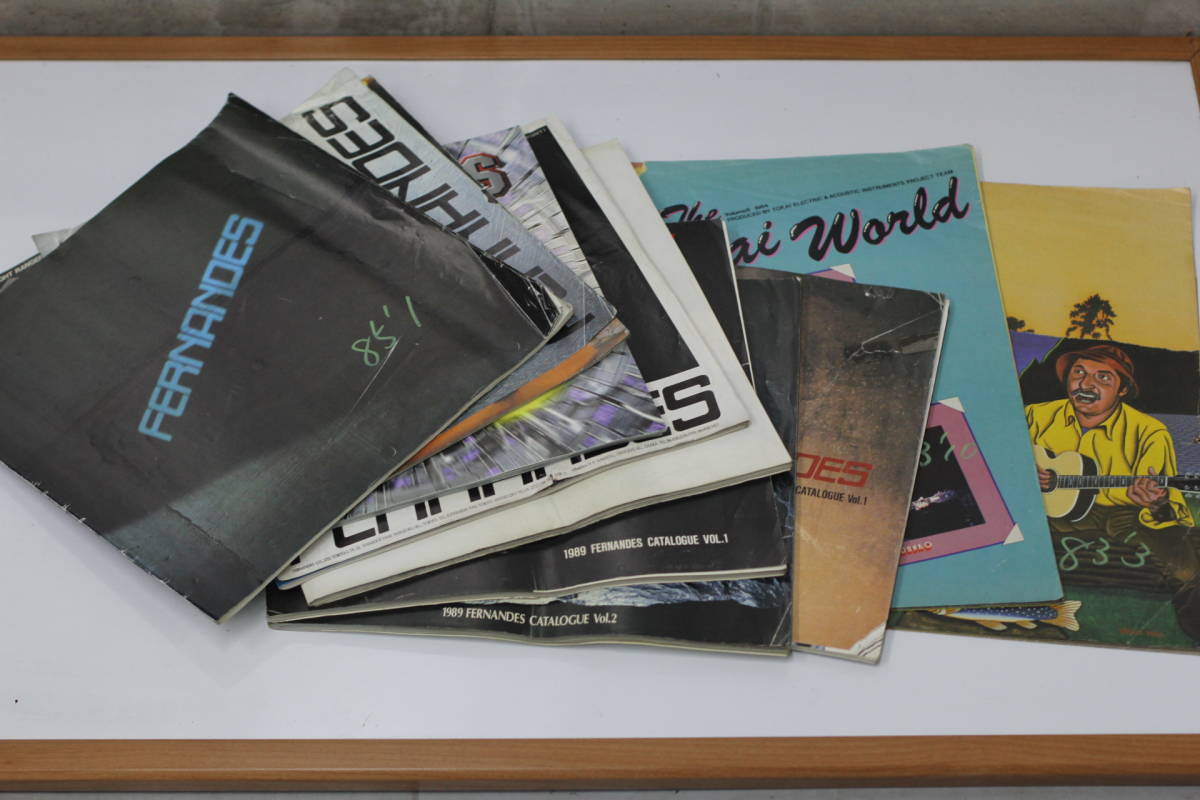 Fernandes Burny Tokai カタログ 10冊 ジャンク Hide Boowy 東海ギター エレキギター 売買されたオークション情報 Yahooの商品情報をアーカイブ公開 オークファン Aucfan Com