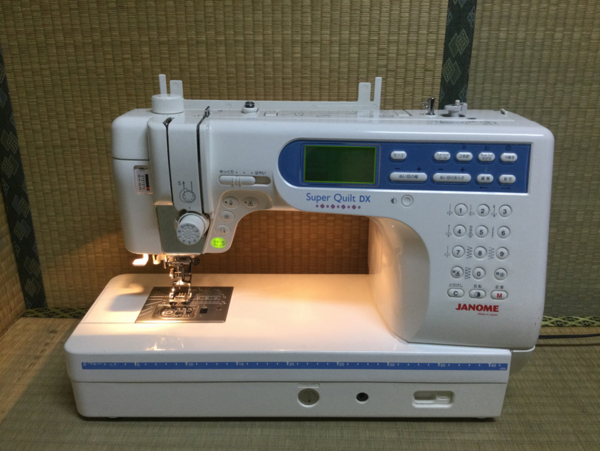 蛇の目ミシン、Super 　Quilt 2 JANOME Super Quilt II コンピューターミシン