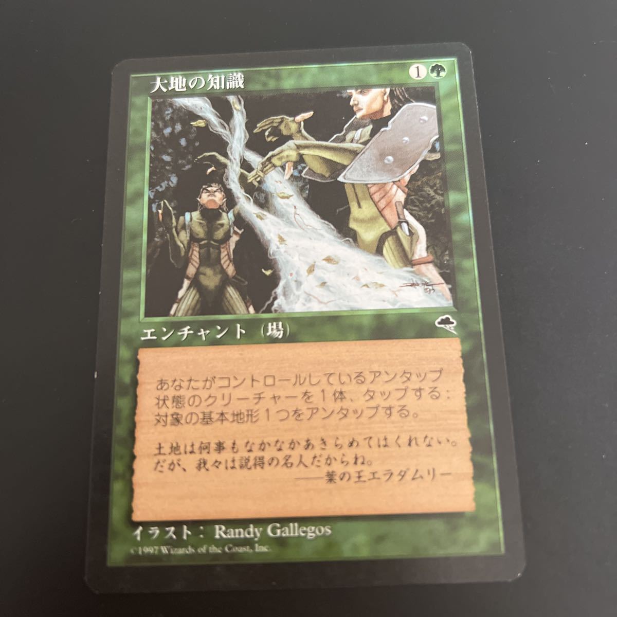 MTG 大地の知識 Earthcraft 日本語版