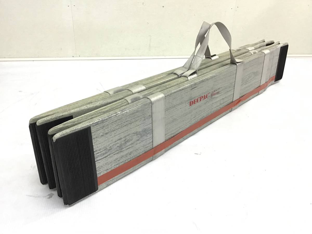 ケアメディックス DECPAC シニア 120cm スロープ 段差 段差解消 300kg 