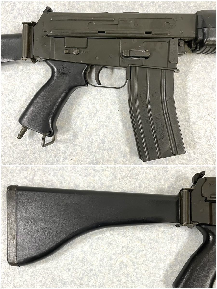 JAC armalite アーマライト AR-18 外部ソースエアガスガン スコープ付 