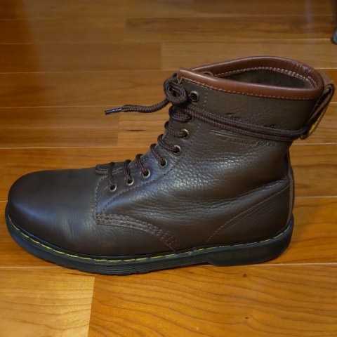 人気 英国製 ドクターマーチン Dr.Martens 8ホールブーツ UK8 バイカー oi PUNK SKINS パンク スキンズ ハードコア ロックンロール ENGLAND ドクターマーチン 英国製 Martens デッドストック&frasl;スチールトゥ英国製 専用 10ホール