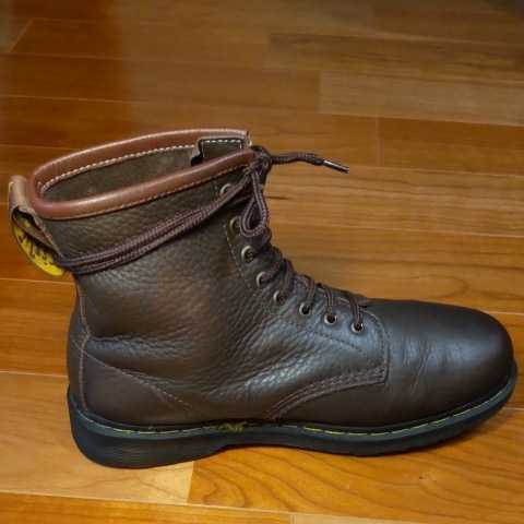 人気 英国製 ドクターマーチン Dr.Martens 8ホールブーツ UK8 バイカー oi PUNK SKINS パンク スキンズ ハードコア ロックンロール ENGLAND ドクターマーチン 英国製 Martens デッドストック&frasl;スチールトゥ英国製 専用 10ホール