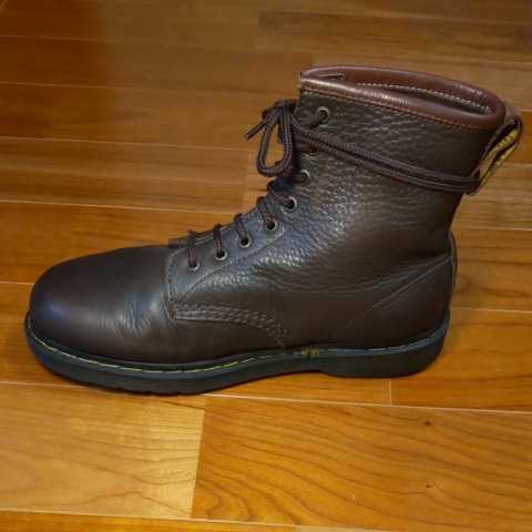 人気 英国製 ドクターマーチン Dr.Martens 8ホールブーツ UK8 バイカー oi PUNK SKINS パンク スキンズ ハードコア ロックンロール ENGLAND ドクターマーチン 英国製 Martens デッドストック&frasl;スチールトゥ英国製 専用 10ホール