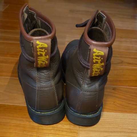 人気 英国製 ドクターマーチン Dr.Martens 8ホールブーツ UK8 バイカー oi PUNK SKINS パンク スキンズ ハードコア ロックンロール ENGLAND ドクターマーチン 英国製 Martens デッドストック&frasl;スチールトゥ英国製 専用 10ホール