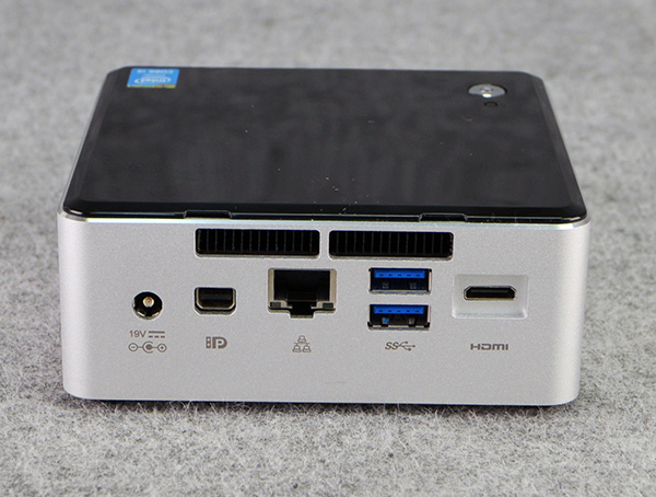 O●intel/超小型ベアボーン●NUC5i5RYH●Core i5-5250U(1.6GHz)/4G/128G(SSD)/MULTI/Win10●2