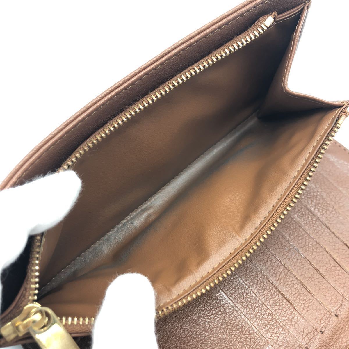 LOUIS VUITTON ルイヴィトン モノグラム マヒナ ポルトフォイユ