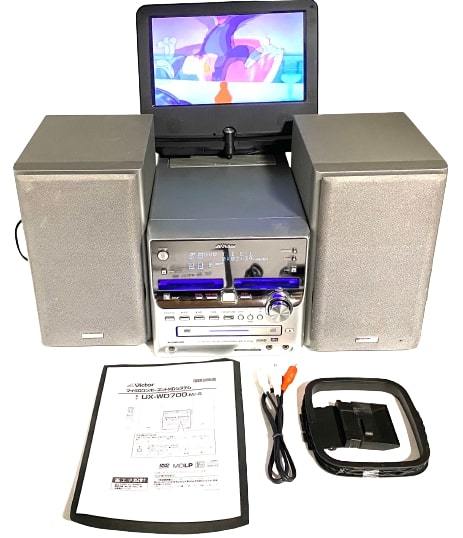稀少機☆極上美品】JVC Victor ビクター UX-WD700 S シルバー DVD CD