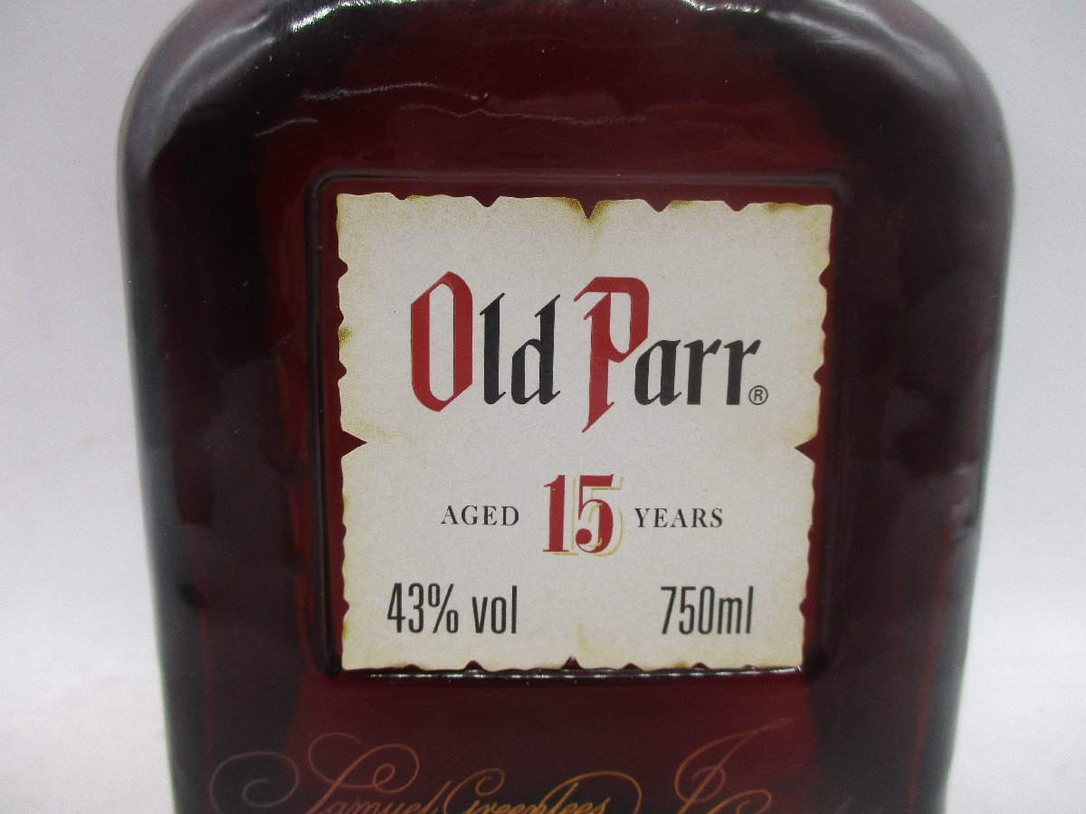 同梱OK商品】Old Parr オールドパー 15年 スコッチ ウイスキー 箱入 未