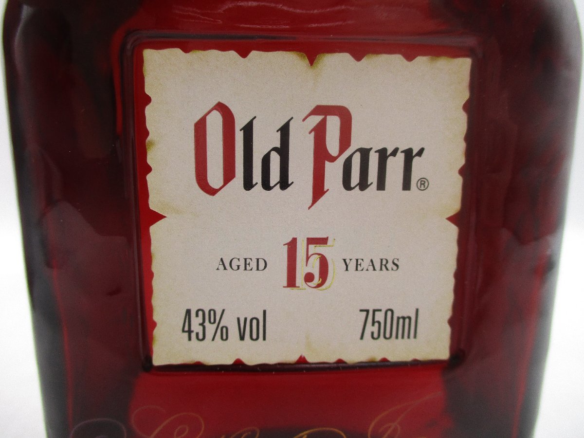同梱OK商品】Old Parr オールドパー 15年 スコッチ ウイスキー 箱入 未