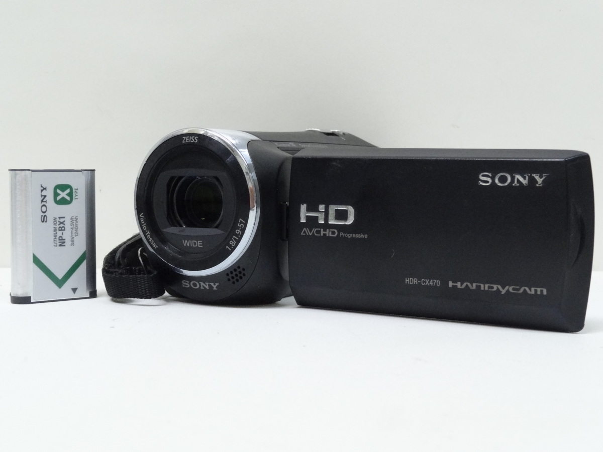 大幅に割引 ○/Zこ4768 ソニー SONY handycam HDR-CX470 ビデオカメラ