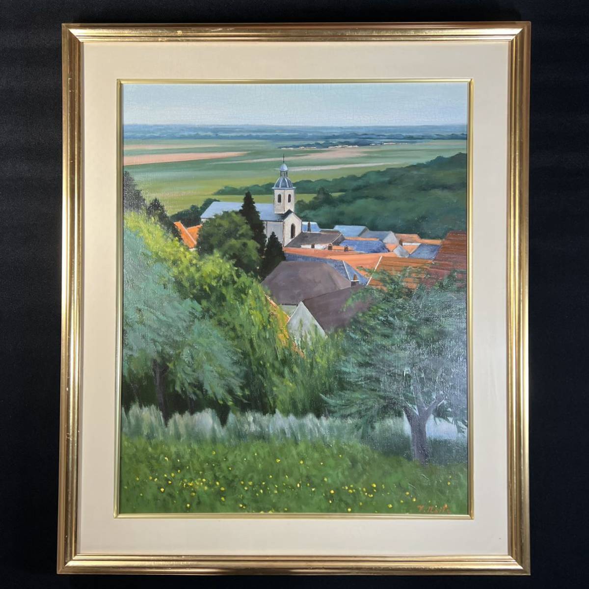 油彩画 リアリズム 大作