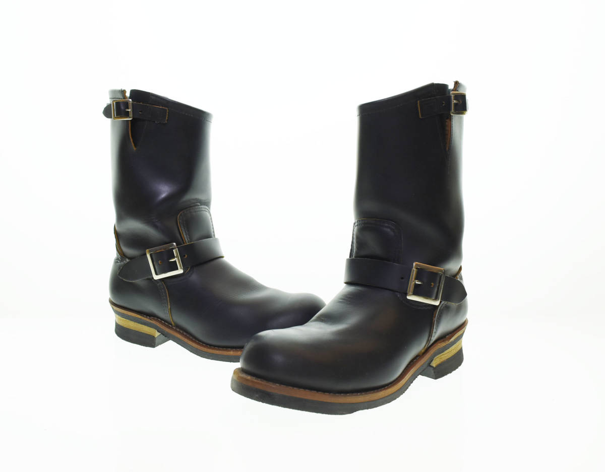 高品質，お買い得 REDWING レッドウィング Engineer Boots エンジニアブーツ 9268 9D 黒 ブラック 103(9インチ)｜売買されたオークション情報、yahooの商品情報をアーカイブ公開 - オークファン 9インチ