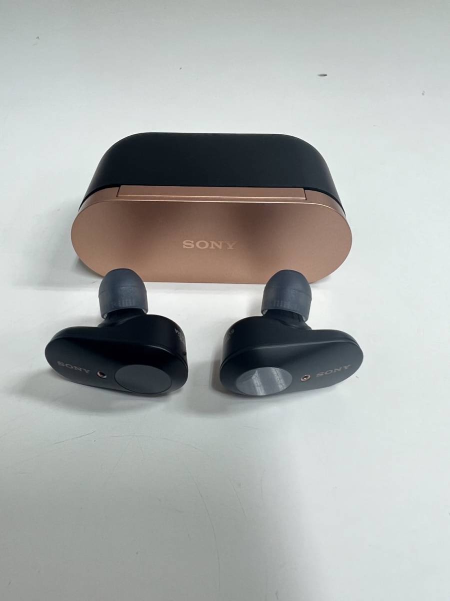 1円スタート ジャンク品 ソニー SONY ノイズキャンセリングイヤホン WF