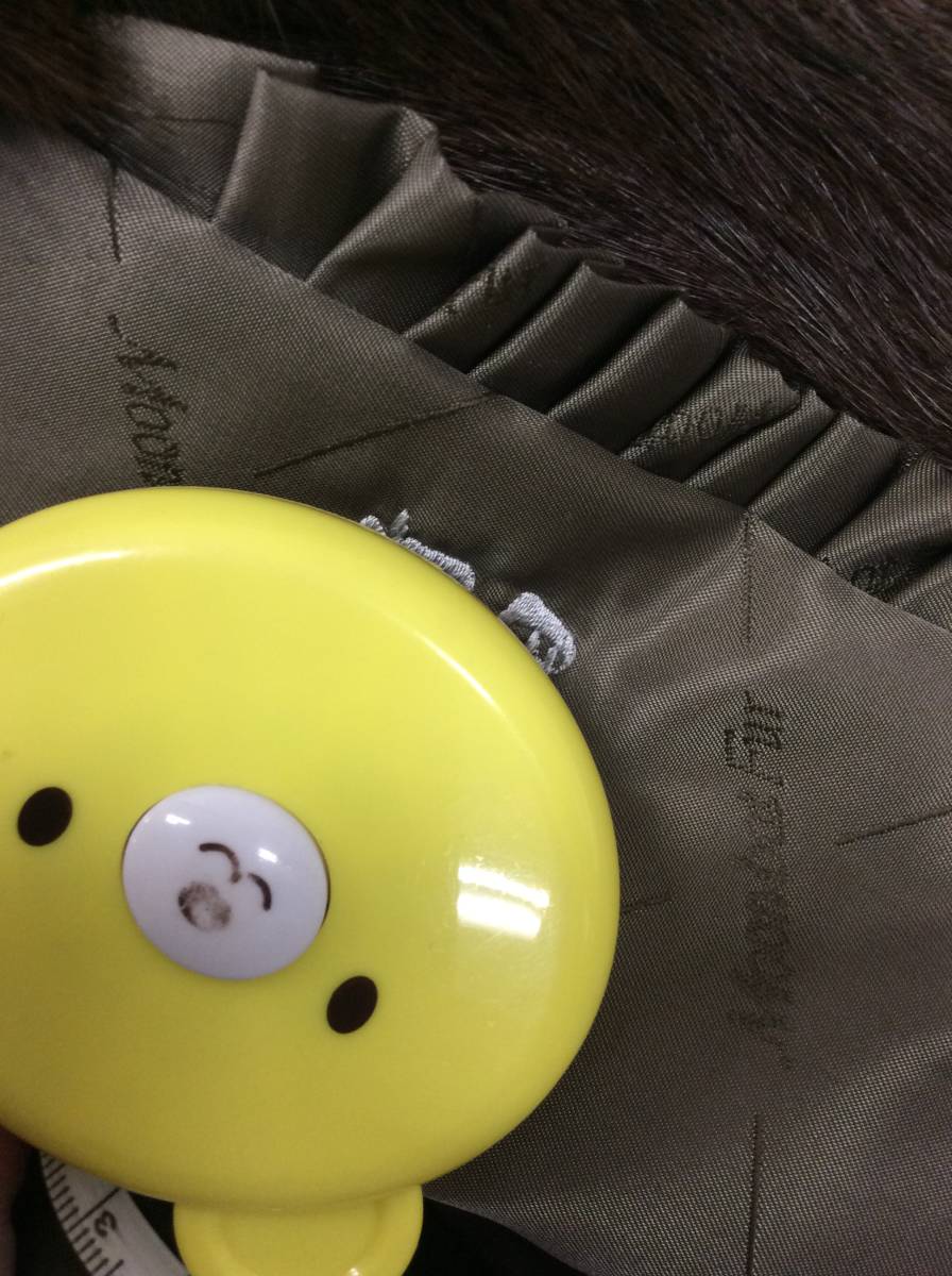 処分価格 ＃8577 MOON CRESENT ムーンクレセント 毛皮 リアルファー