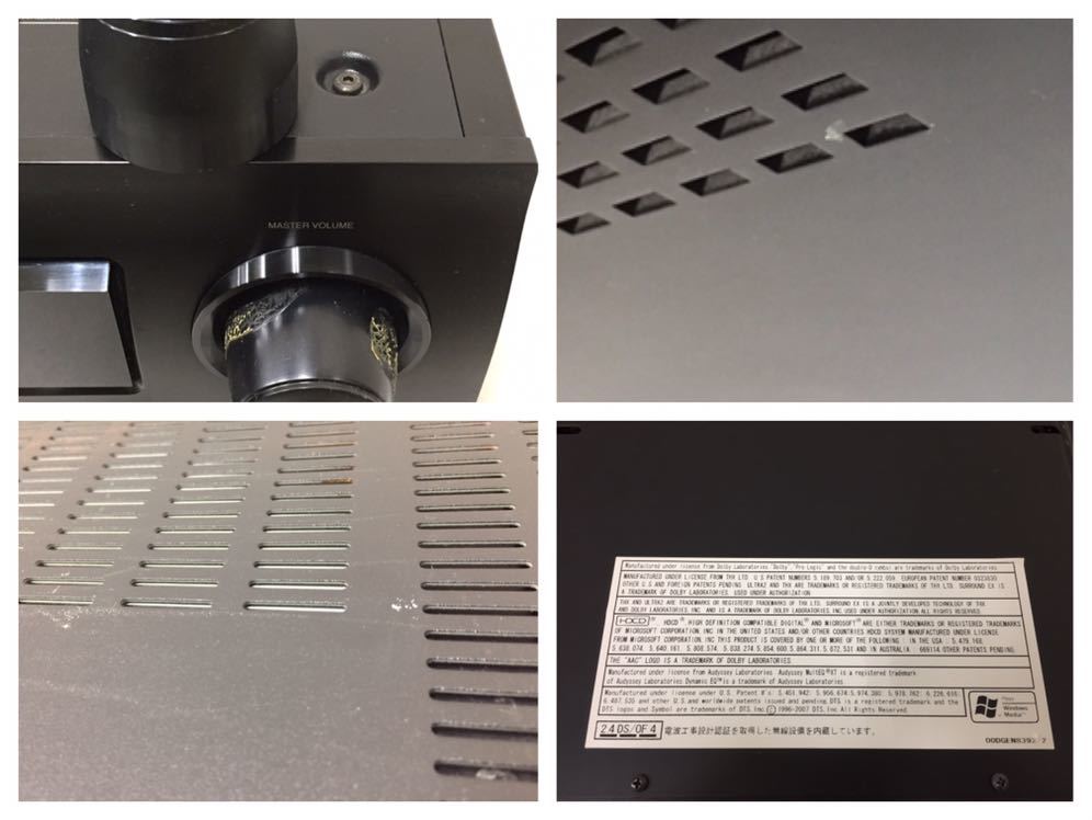 ジャンク】DENON デノン AVC-A1HD AVサラウンドアンプ