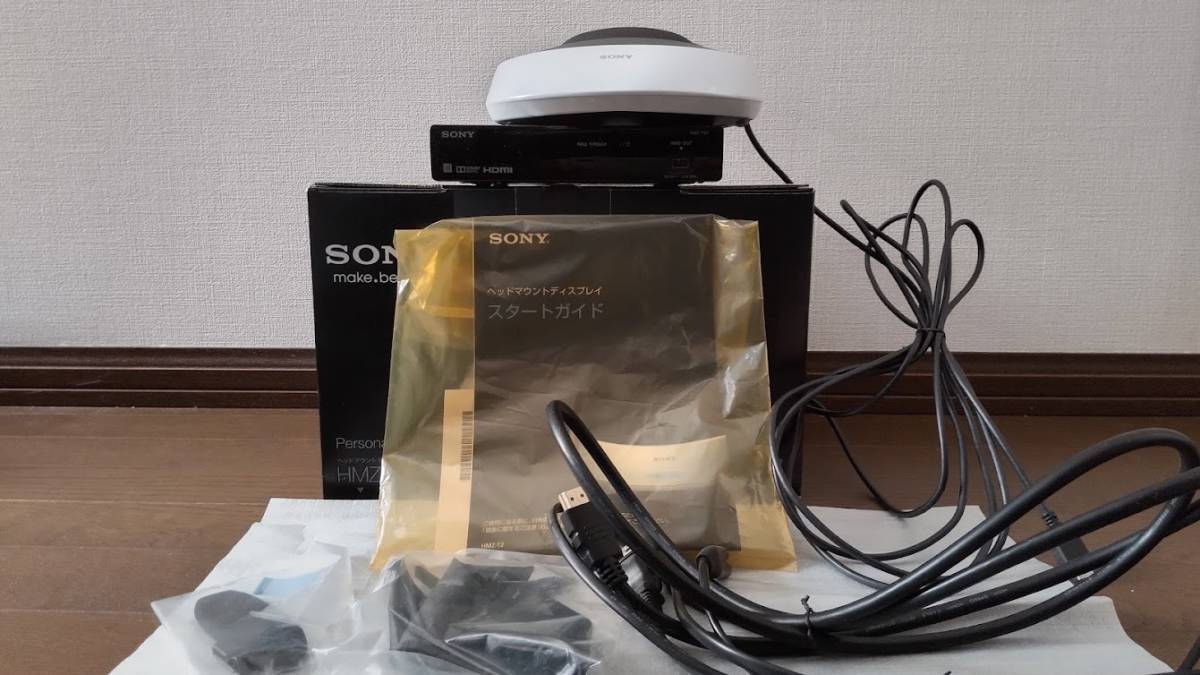SONY hmz-t2 ヘッドマウントディスプレイ_1