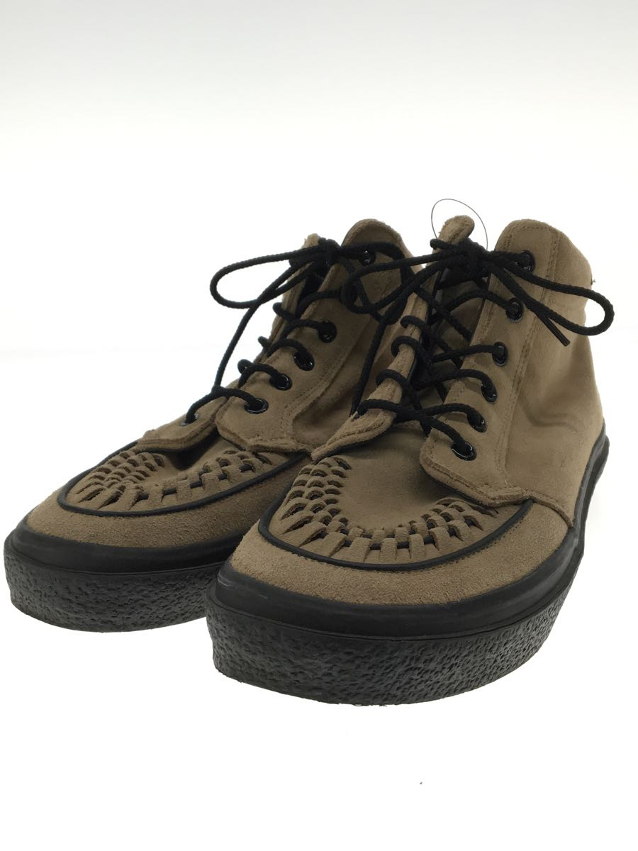 VANS◆V173HRS/ハイカットスニーカー/28.5cm/BEG/スウェード