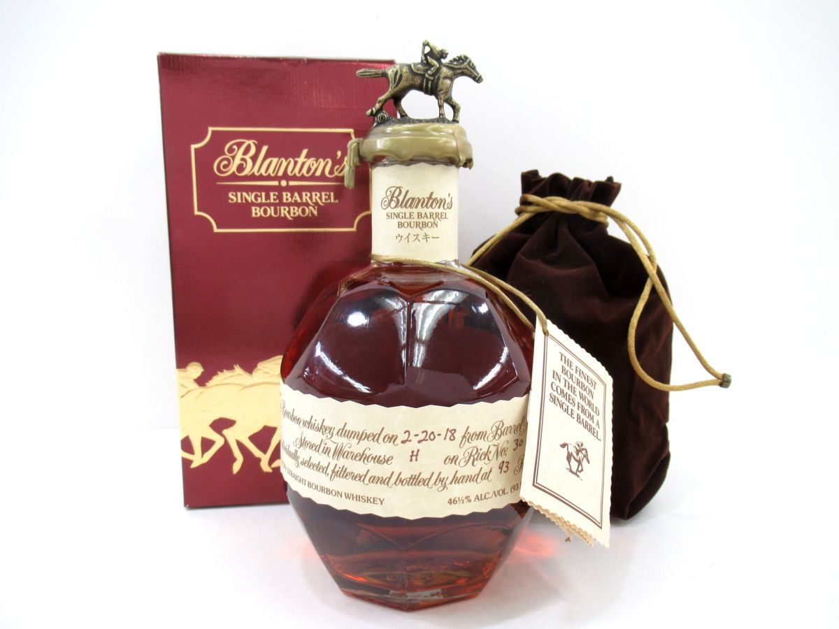 Blanton's ブラントン 750ml ケンタッキーストレートバーボン 未開栓