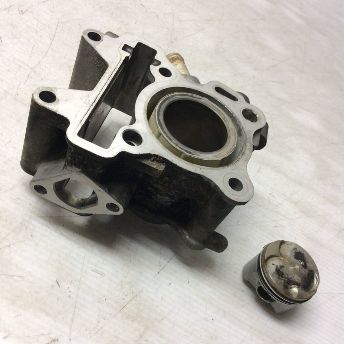 A52-9 ヤマハ ジョグ JOG SA36J シリンダー ピストン セット 動作確認済み 純正部品