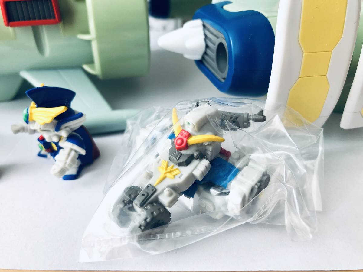 完品】バンダイ SDガンダムフォース DX S.D.G.戦艦ガンダムサイ 昭和