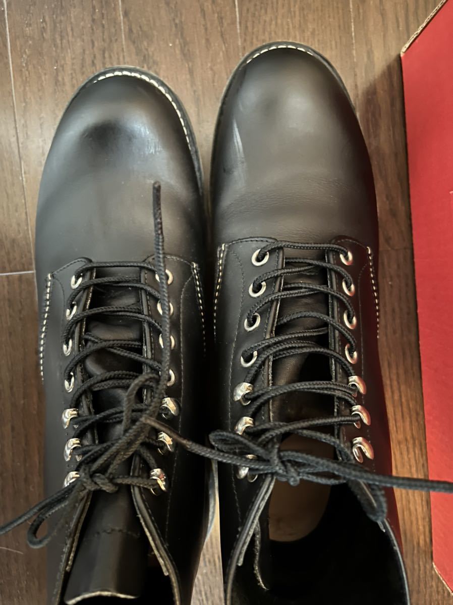 0 レッドウィング REDWING RED WING ブーツ 公式通販 6inch Round - Classic Black (レッドウィング) 6インチラウンド CLASSIC 26cm中古