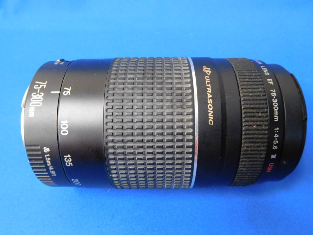 EF Canon 75-300mm III f⁄4-5.6 USM Lens Zoom : | IS com warranty)