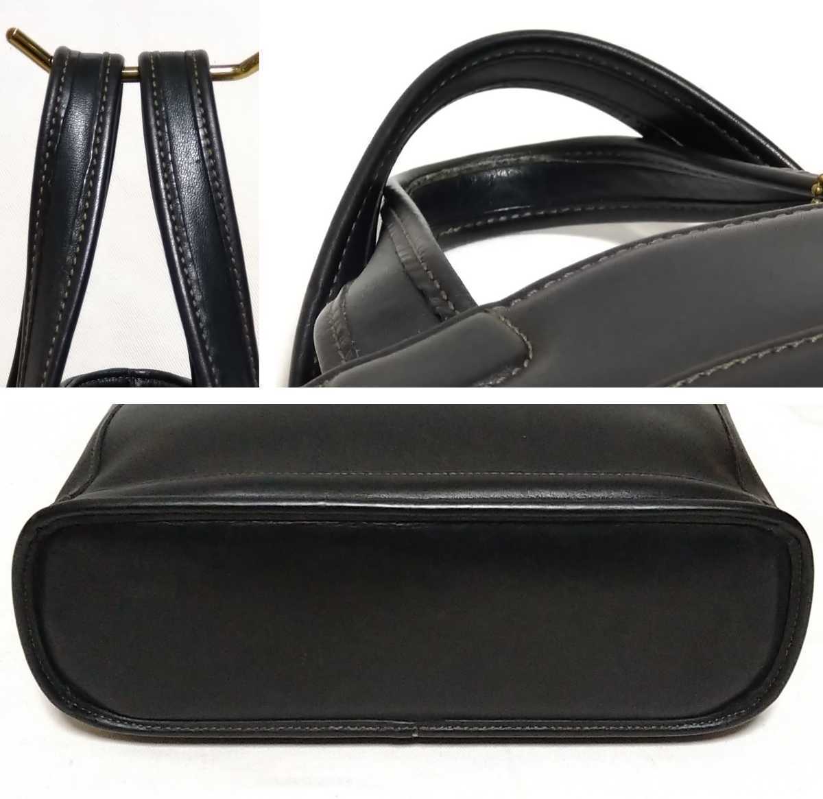 激レア☆美品】COACH コーチ トートバッグ レザー A4 ブラック 黒