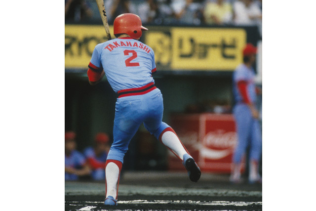 高橋慶彦 O 1977～88年 黄金期 広島東洋カープ 復刻ユニフォーム 新井