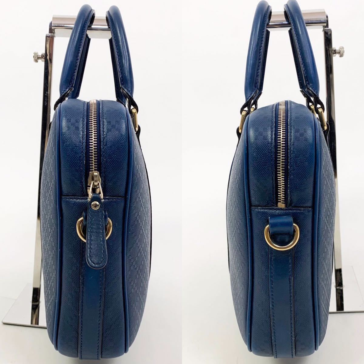 【希少】グッチ GUCCI ディアマンテ ブリーフケース ビジネスバック レザー 1円～【幻の一品】グッチ GUCCI ディアマンテ ブリーフケース