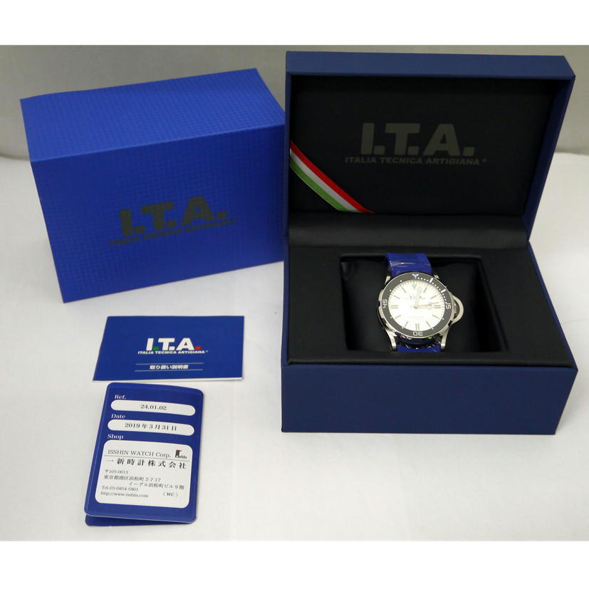  1円 I.T.A. I.T.A. アイティーエー ガリアルド ポロフォンド クオーツ時計 メンズ 品/24.01.02/12(アナログ（クォーツ式）)｜売買されたオークション情報、yahooの商品情報をアーカイブ公開 - オーク その他