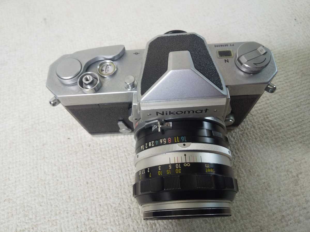 Nikon ニコン NIKOMAT ニコマート レンズNIKOR-S Aufo1:1.4 f=50mm