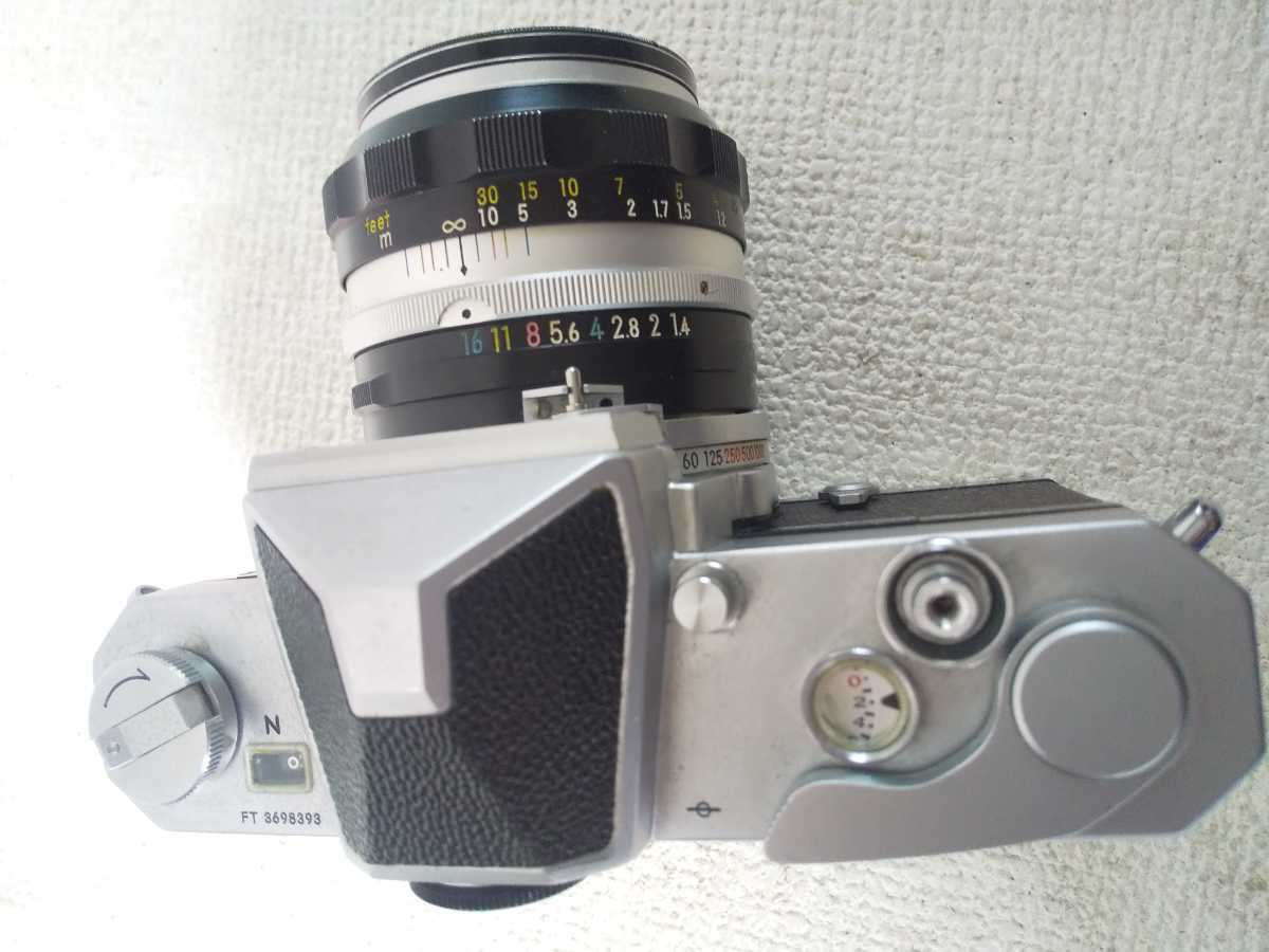 Nikon ニコン NIKOMAT ニコマート レンズNIKOR-S Aufo1:1.4 f=50mm