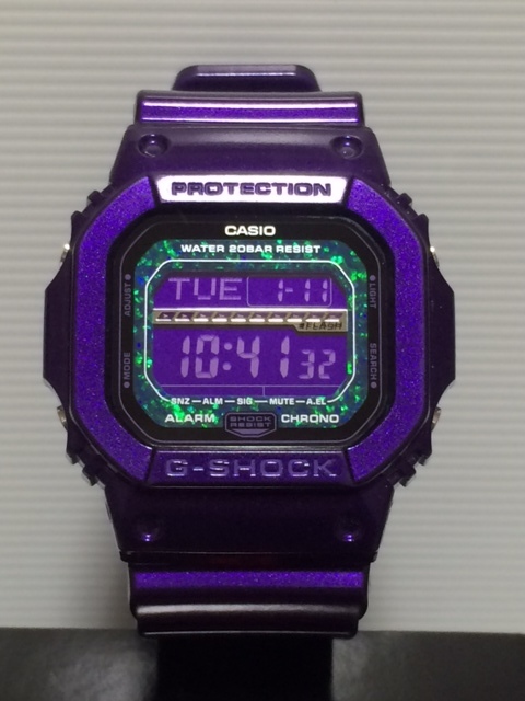 CASIO G-SHOCK GLS-5600KL-6 パープル 人工オパール 【公式通販】